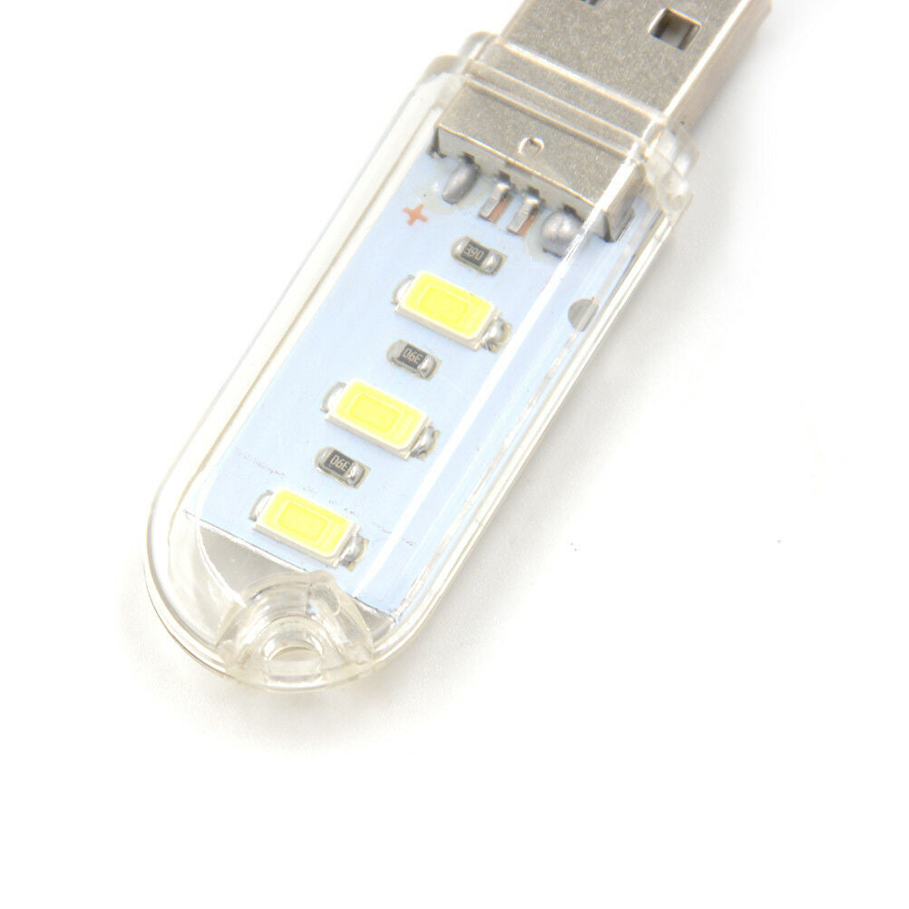 2pcs Mini USB LED lamp Book lights 3 LEDs 5730 SMD 1.5w Camping Bul JdJCAUJ Kt