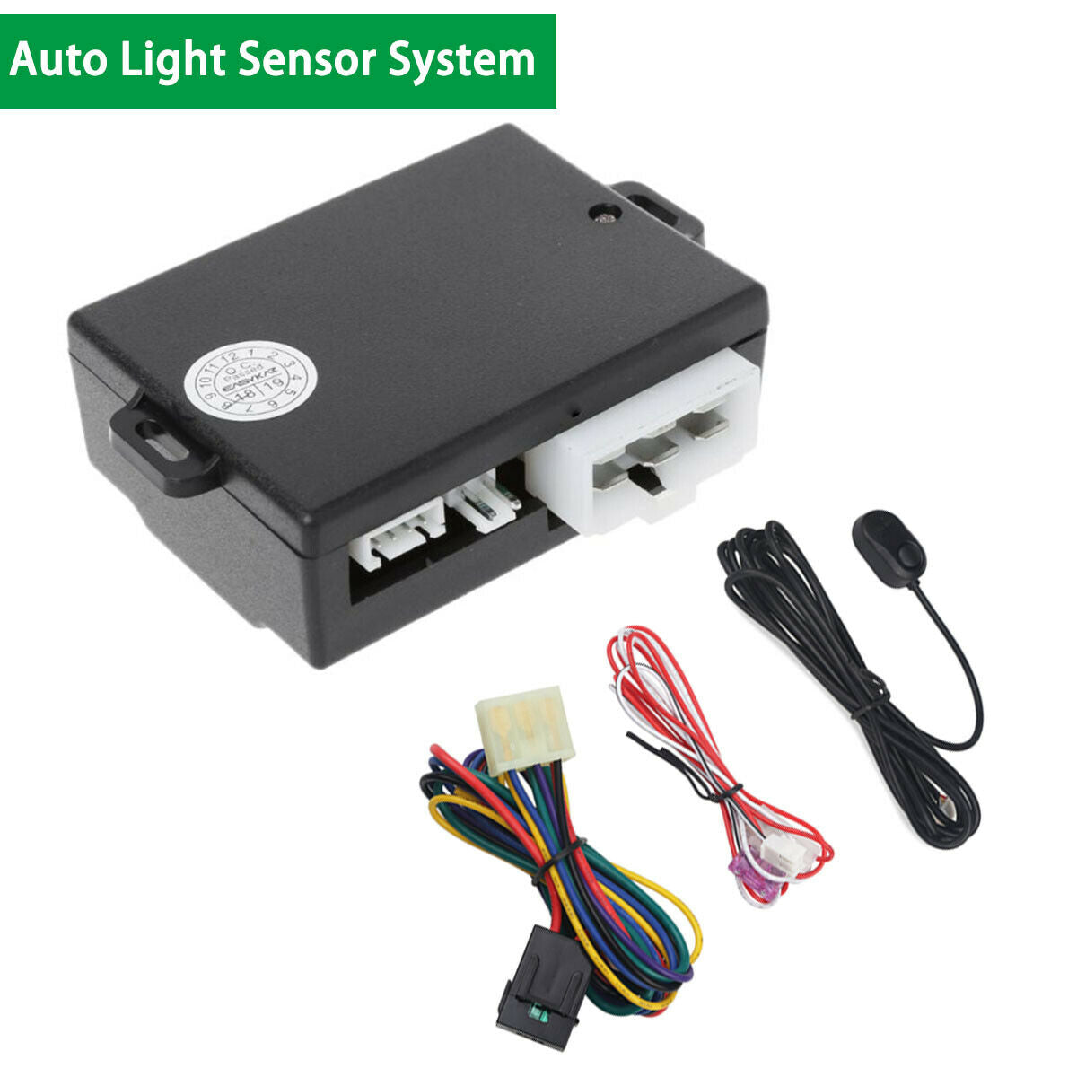 Automatic Headlight Control Light Sensor System ON/OFF Button For Car SUV 12V DC