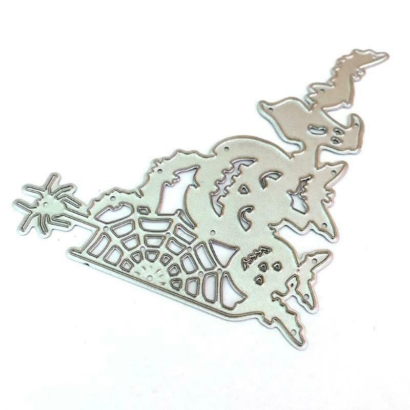 Halloween Corner Metal Cutting Dies Stencil DIY Scrapbooking Album Paper Card