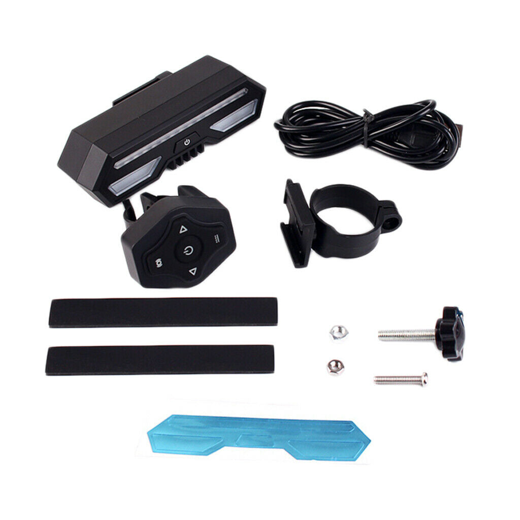 Waterproof Rechargeable Bike Light Set,  85 Lumen Bright Tail Lights, 5 Modes