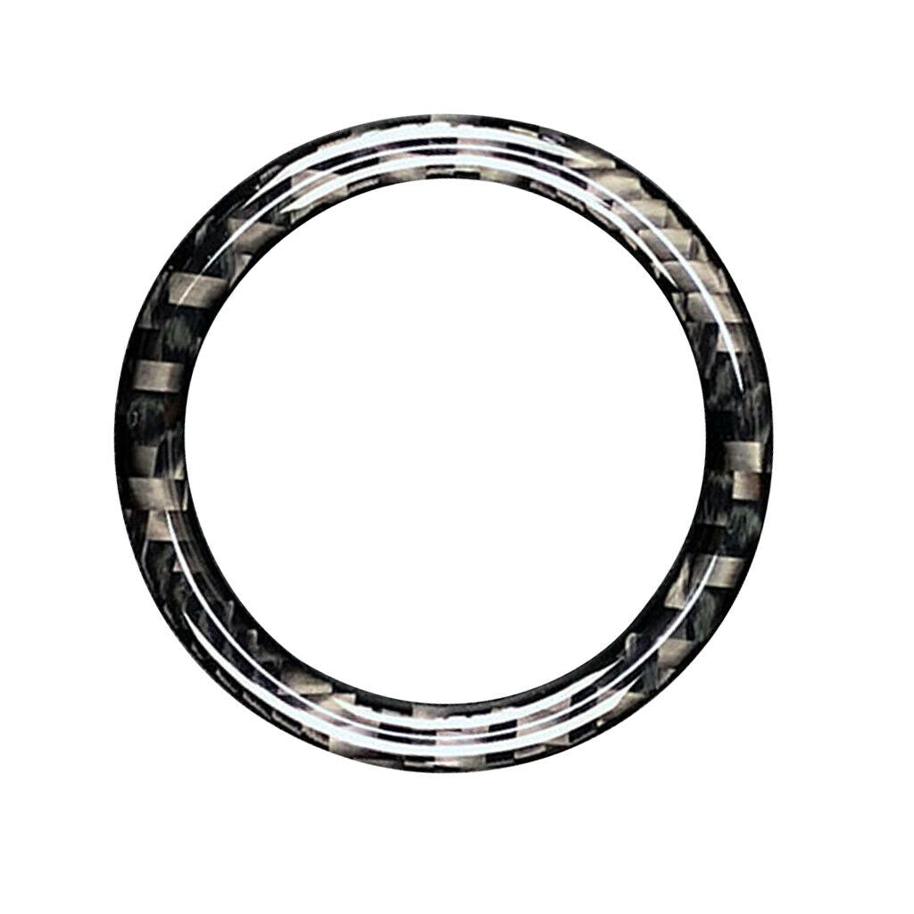 Carbon Fiber Car Start Button Frame Trim For Benz E Class W213 C Class W205