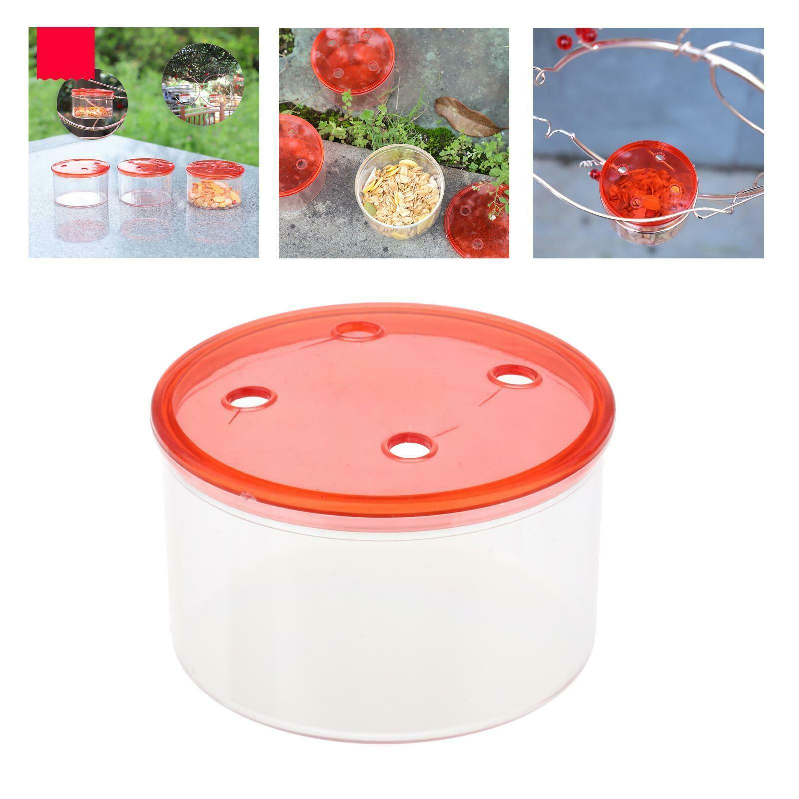 Plastic Hummingbird Feeder Box Bird Feeder for Garden Patio Decor Accessory