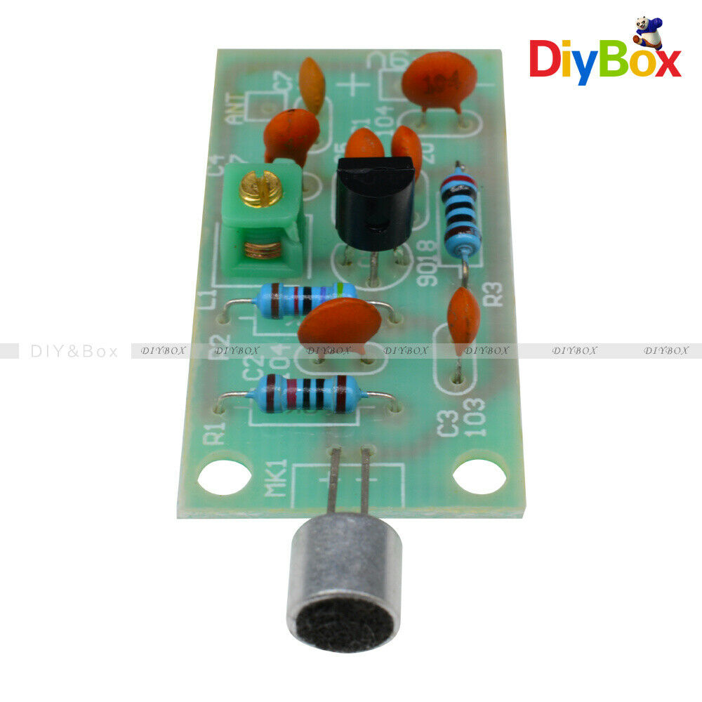 Mini Wireless Microphone Ham FM Wireless Radio Transmitter Module 3-5V 91-103MHz