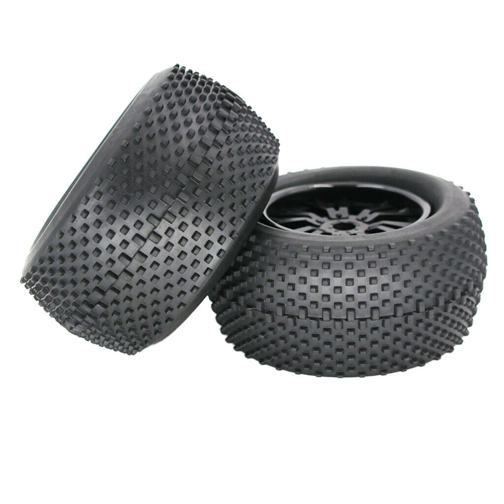2x 1/8 Scale RC Car Monster Truck Tires Tires 17 Hex Wheel