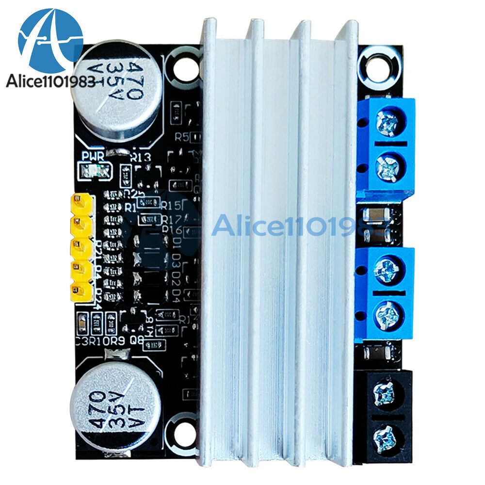 10A Dual-Channel H-bridge DC 3-18V Motor Drive Module PWM Adust Speed Dimming