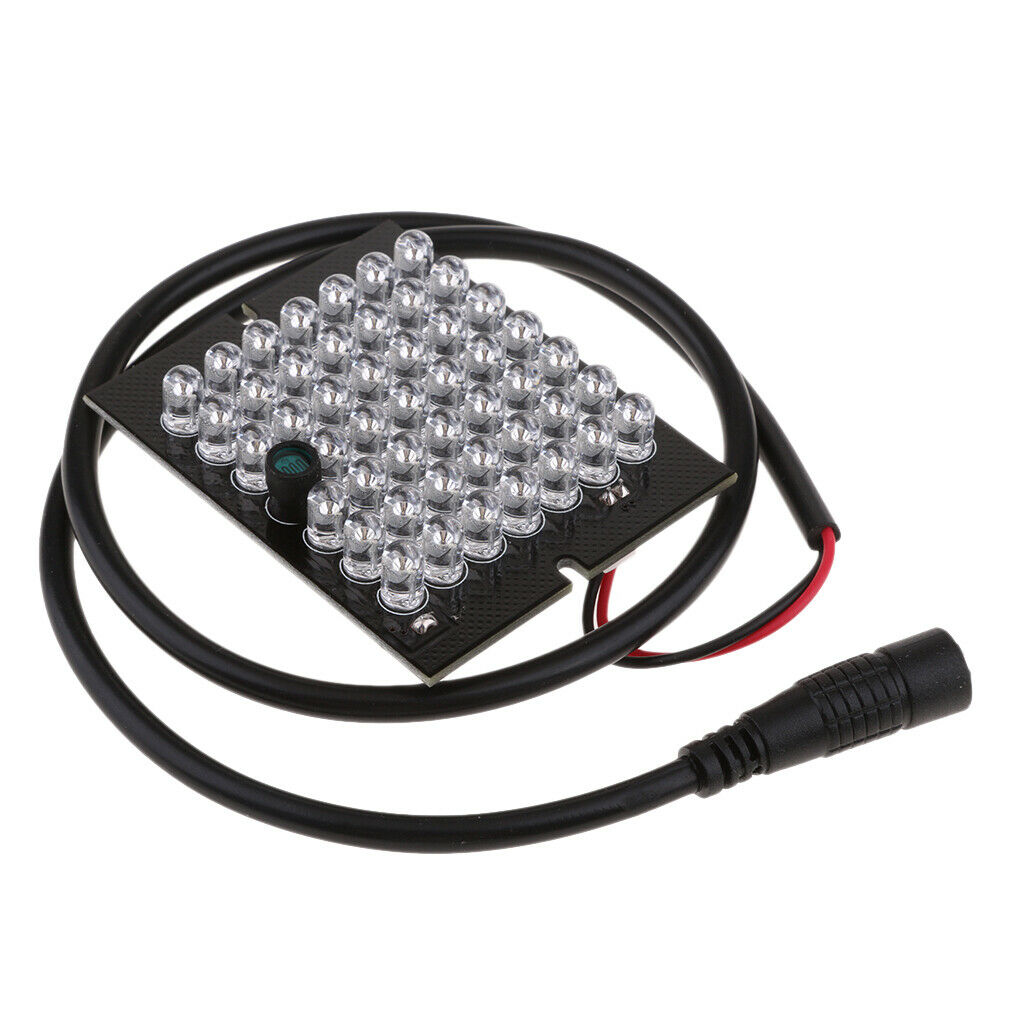 DC12V IR Illuminator 90 Degree Angle 48-LEDs IR Infrared 940nm Light Board for