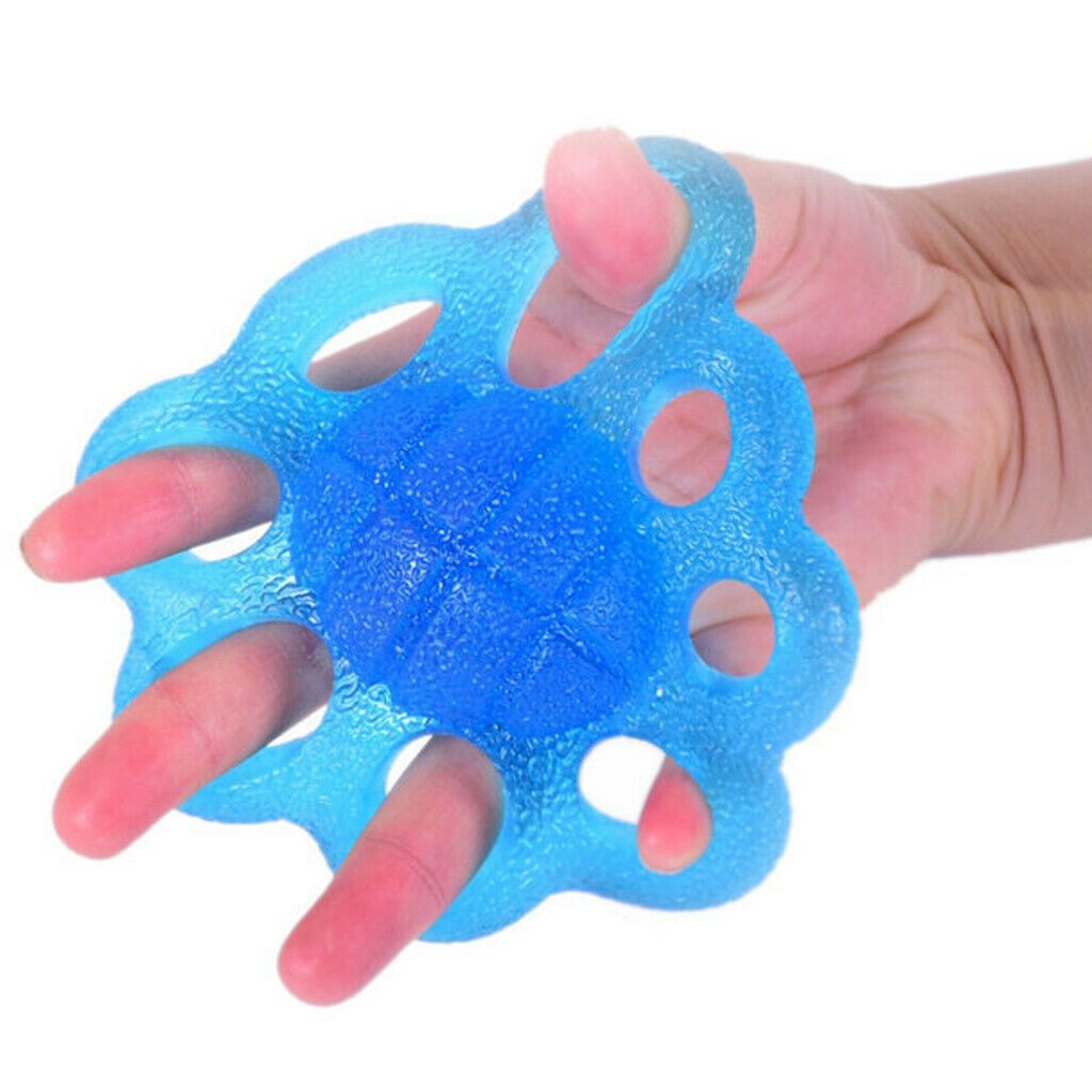 Soft   Finger Stretcher Resistance Bands Grip Strengthener Gripper
