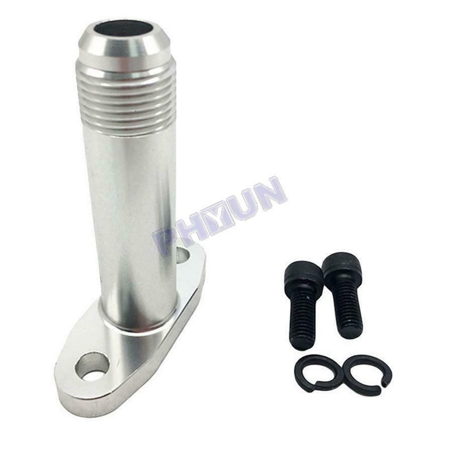 Bolt to Bolt 51mm 10AN Oil Drain Flange For T3/T4 Turbocharger & Precision Turbo