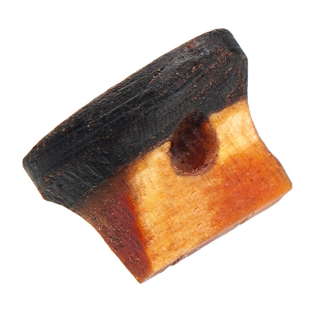 10 Pieces Professional Chinese Wooden Erhu Double Color Bridge Replacement Part
