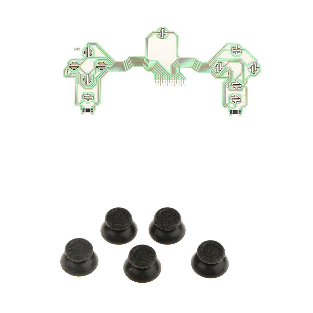 Conductive Film Cable Circuit Board + Analog Stick   Cover for Sony PS4