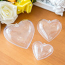 Clear Refillable Plastic Ball Candy Box Christmas Bauble Tree Ornament  12cm