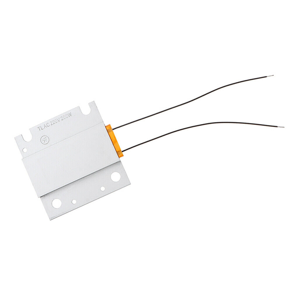 1 Piece 200V 200W Temperature Aluminum PTC Heating Element Thermostat