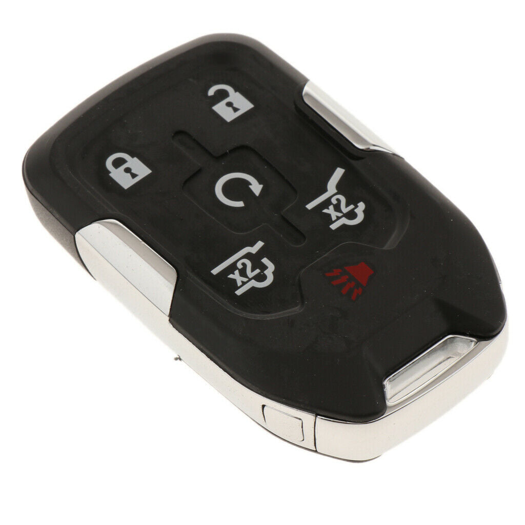 Car 6 Button Key Fob Remote Shell Case with Key for GMC