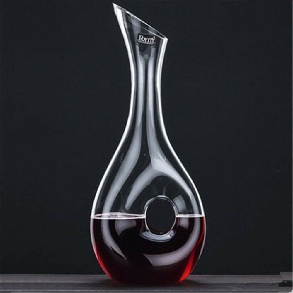 Crystal Snail wine decanter Lead-free wine Carafe Accessories Handmade 1150ml