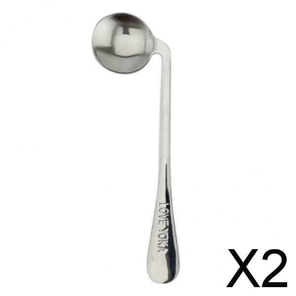 2X Stainless Steel Left/Right Angled Spoon Curved Utensils Soup Spoon Right