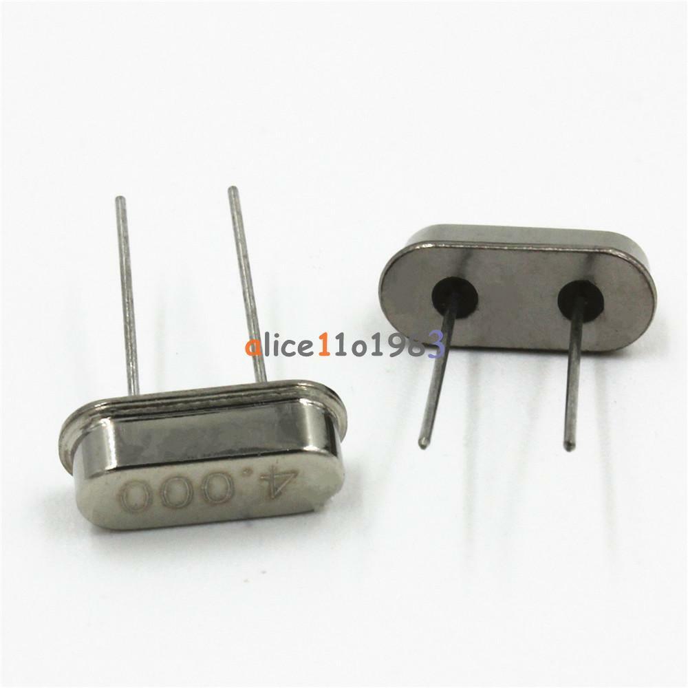 20pcs 4.000MHZ 4MHZ 4M HZ HC-49S Crystal Oscillator top