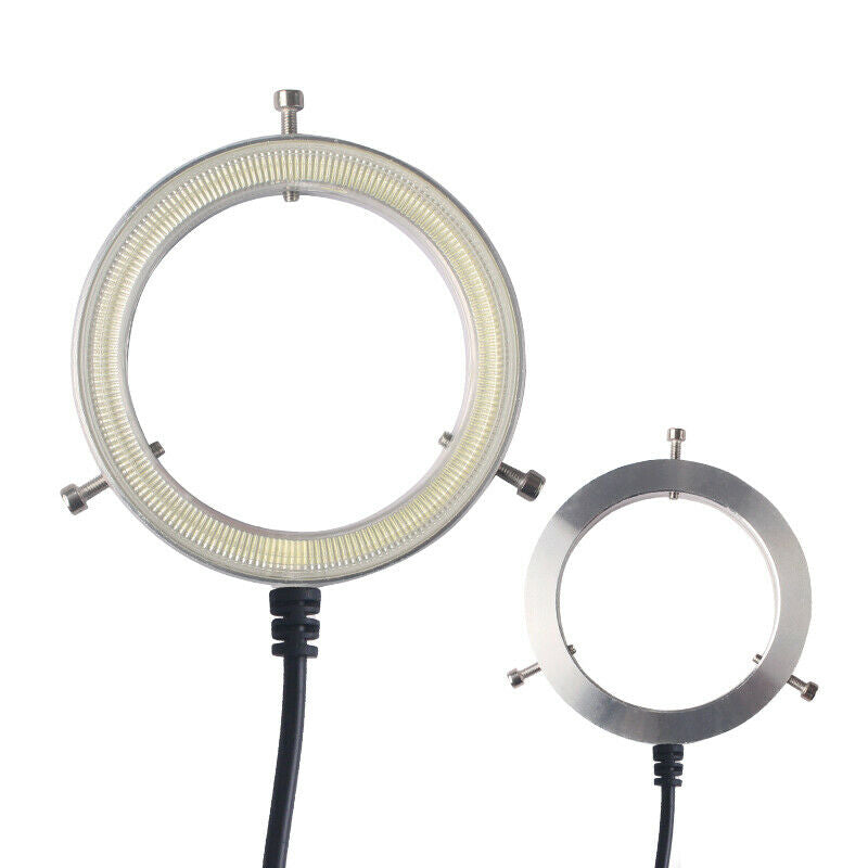 Ultrathin 60 LED Adjustable Ring Light illuminator Lamp For STEREO Microscope