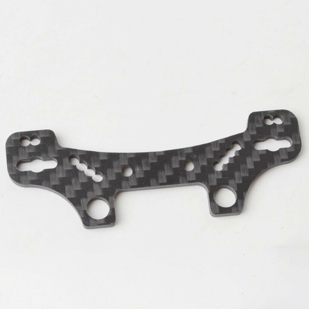 Shock Damper Stay Plate Carbon Fiber 1/10 Scale TT02 Car Hobby Modified