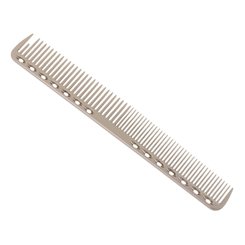 2pcs Professional Hairdressing Aluminum Hair Styling Cutting Combs
