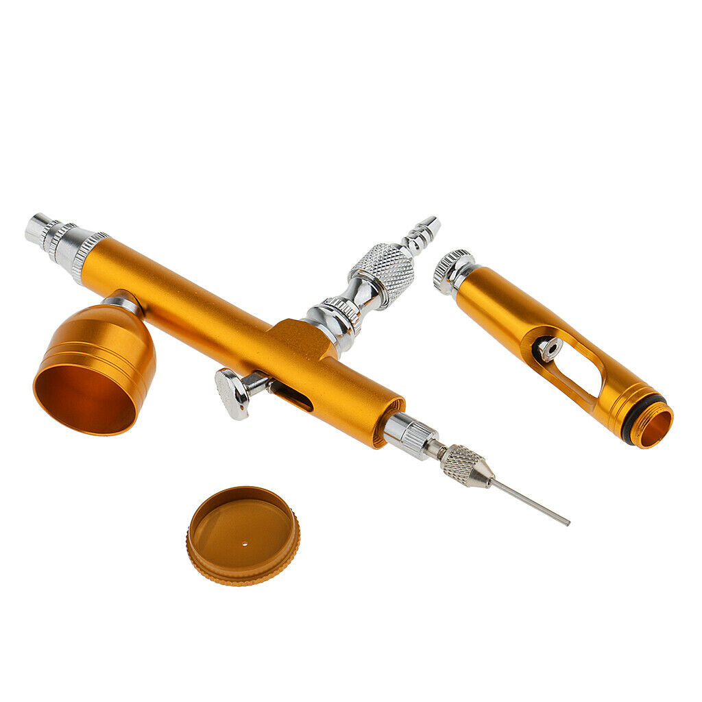 Paint Sprayer Gravity Feed Aiebrush Kit Set 0.3mm Cake Nail Arts Paint Tool