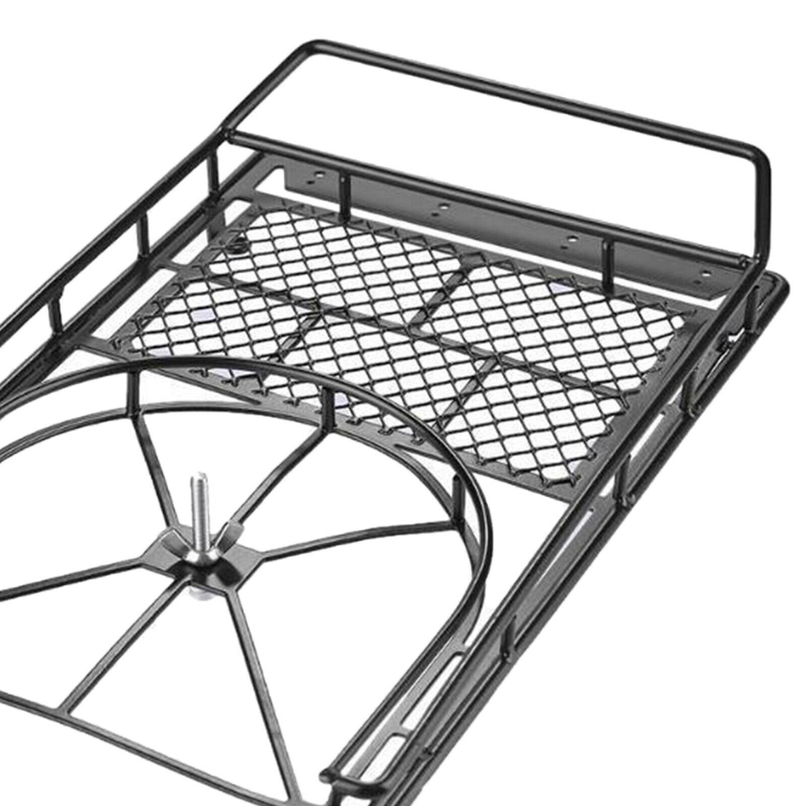Metal Luggage Rack for SCX10 90046 D110 F350 1/10 RC Crawler Car Accessories