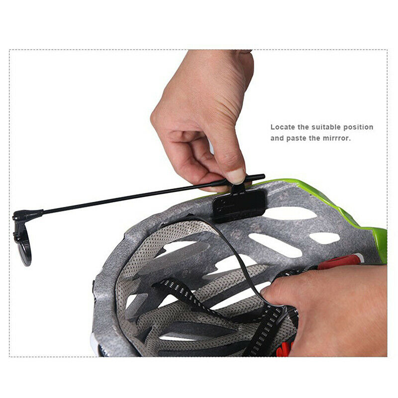 Adjustable Road Bicycle Cycling Rear View Mirror Universal Pro Helmet Mirror