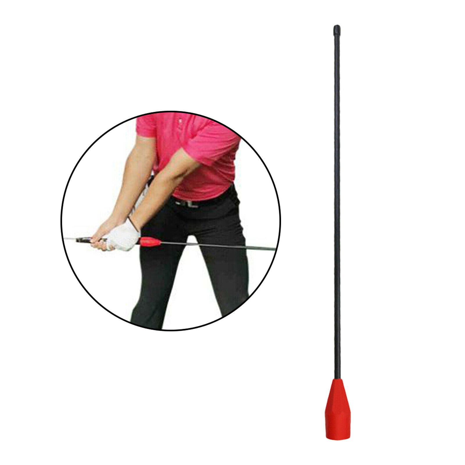 21" Golf Swing Trainer Practicing Guide Posture Corrector Tool Supplies