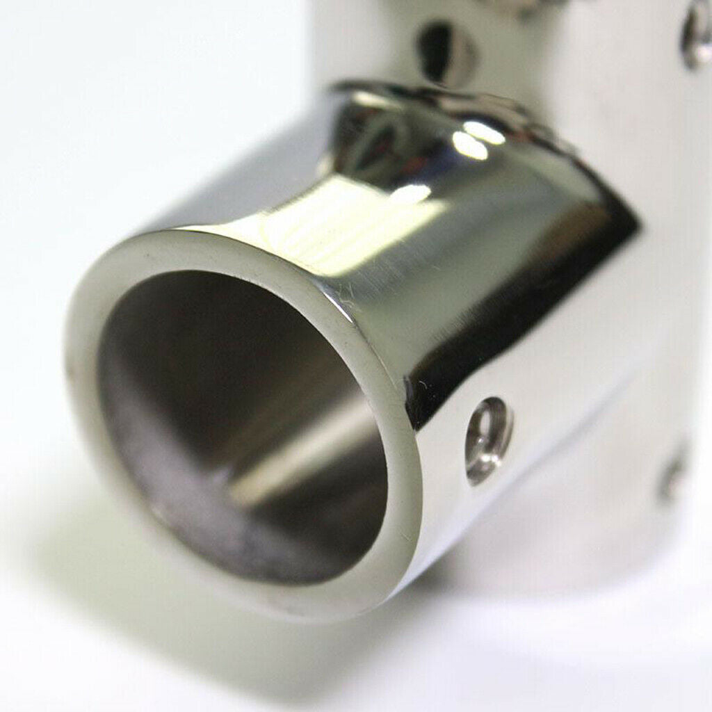 Marine Boat Hand Rail Fitting 7/8" Tee Cross Joint Connector Boat Hardware