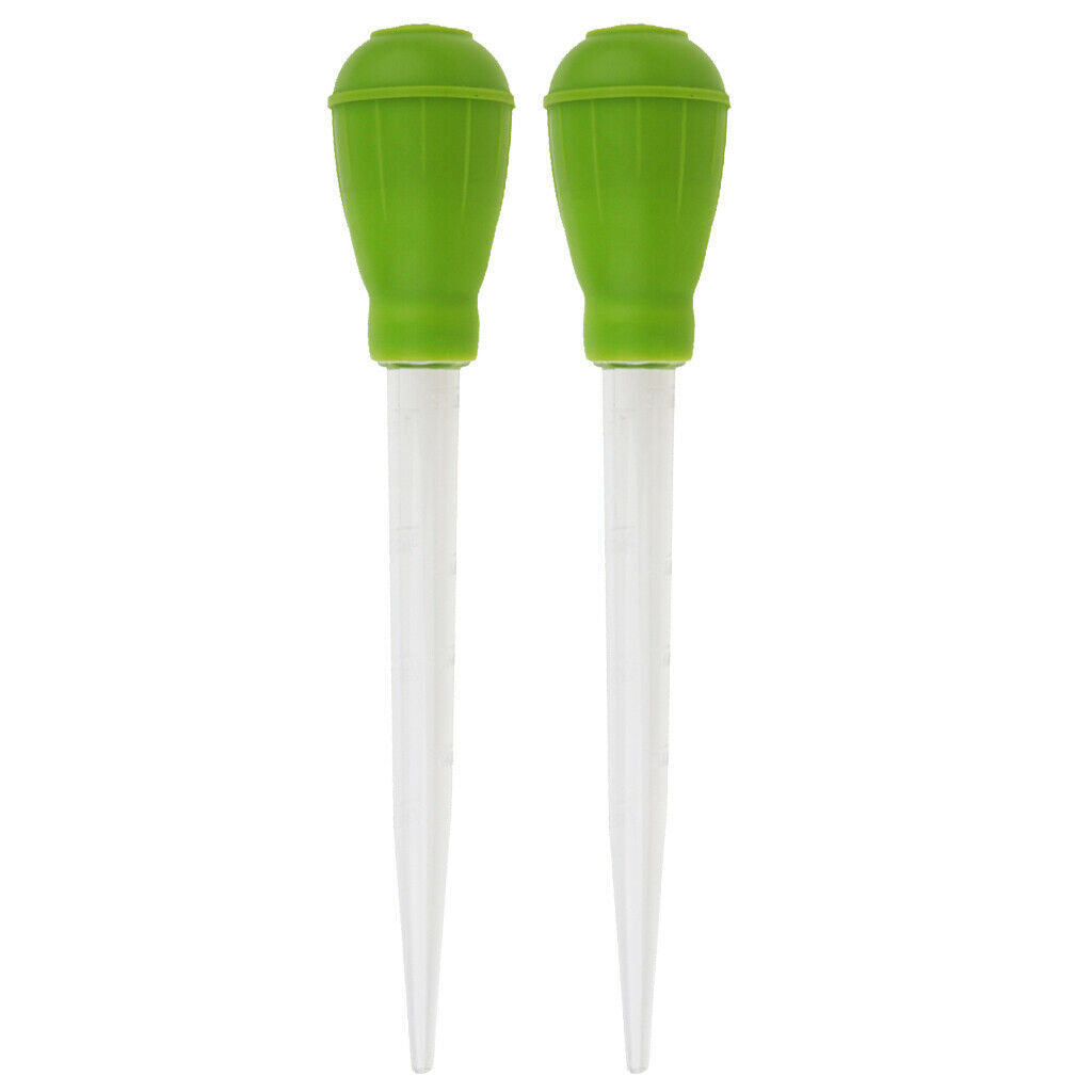 2x Aquarium Dropper Pipette Cleaner Feeder   Tank Cleaning Manual Tool