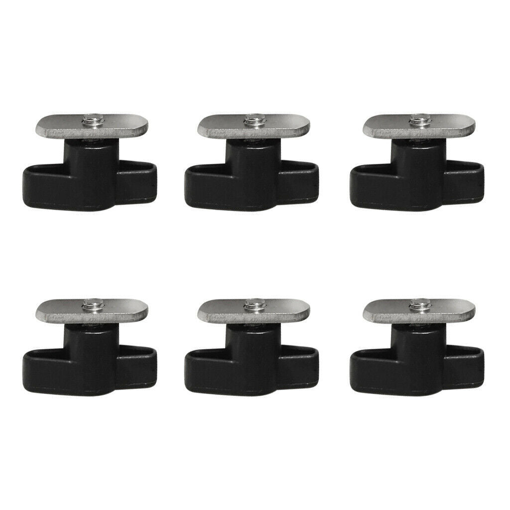 6Pc Screws with Nuts for Kayak Track/ Rail Mounting System Marine Canoe Boat