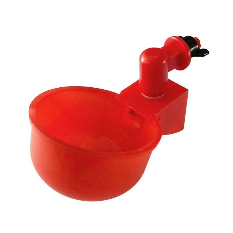 Automatic Chicken Waterer Drinking Cup Auto-fill Watering Kit for Poultry