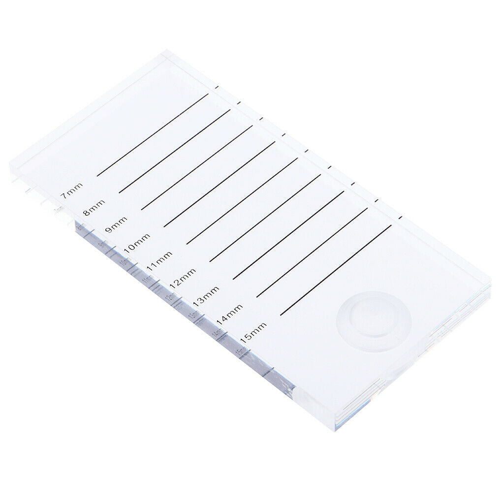 Eyelashes Tray Strip Board Eyelash Extension Hand Plate Lash Grafting Holder.