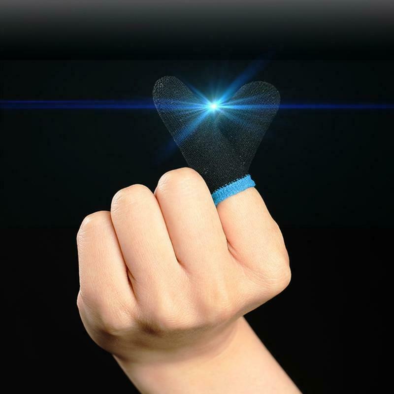 Gaming Finger Sleeve Touchscreen Finger Sleeves for Mobile Phone Tablet Devices