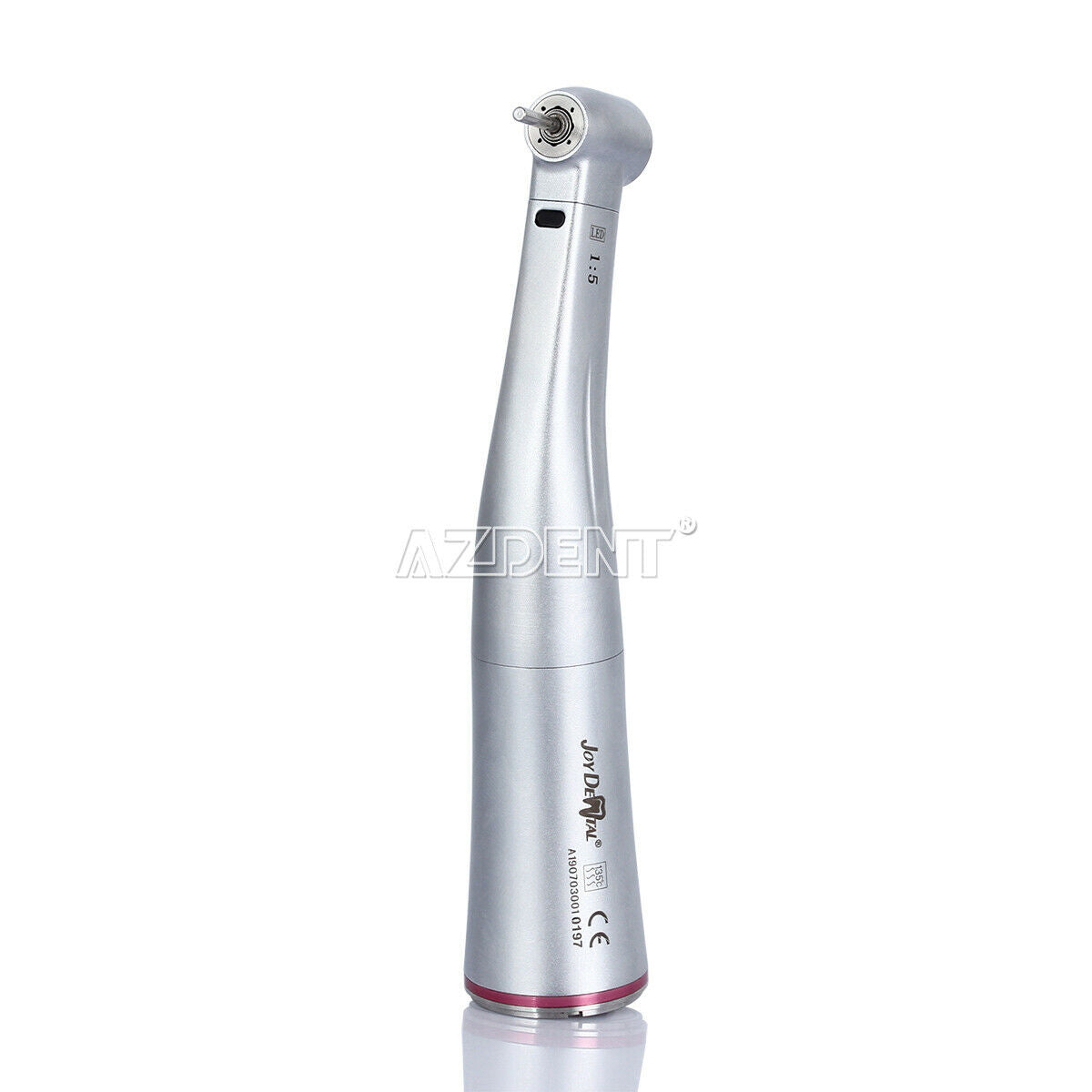 Dental Electric 1:5 Increasing Fiber Optic Contra Angle Handpiece Push Button