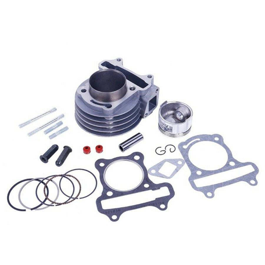 50mm Big Bore Cylinder Kit for GY6 49-100cc 4-Stroke Engine 139QMB 139QMA Moped