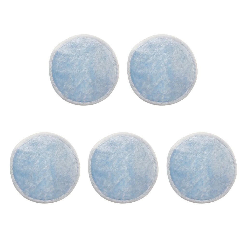 Bamboo Cotton Makeup Remover Pads 10 Pieces - Reusable Soft Facial and Skin Care