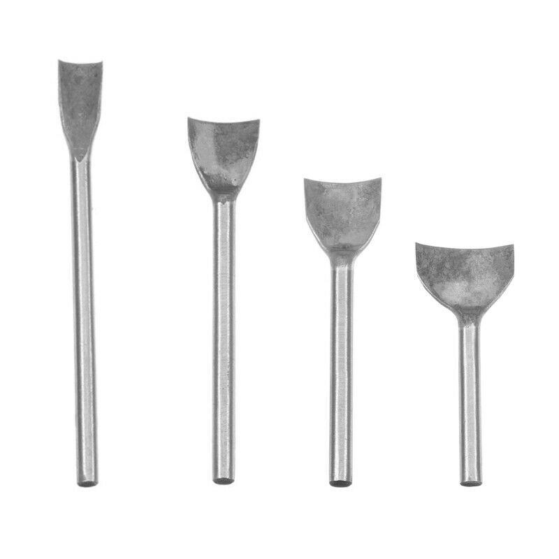 4pcs Round Quarter Leather Craft Strap Belt Walllet End Cutter Punch Tool