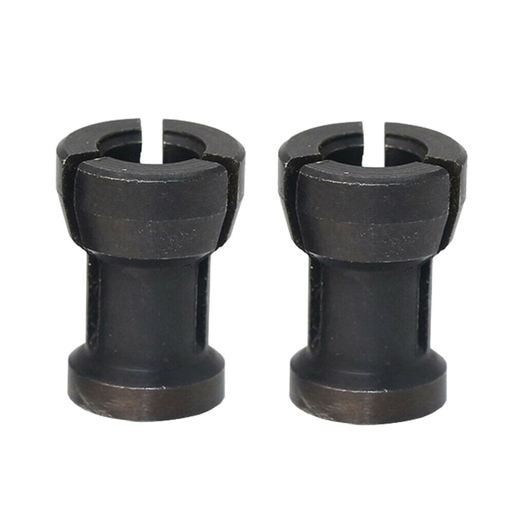 2pcs 6mm Collet Chuck Adapter, Router Collet Chuck Driver Adapter Converter For