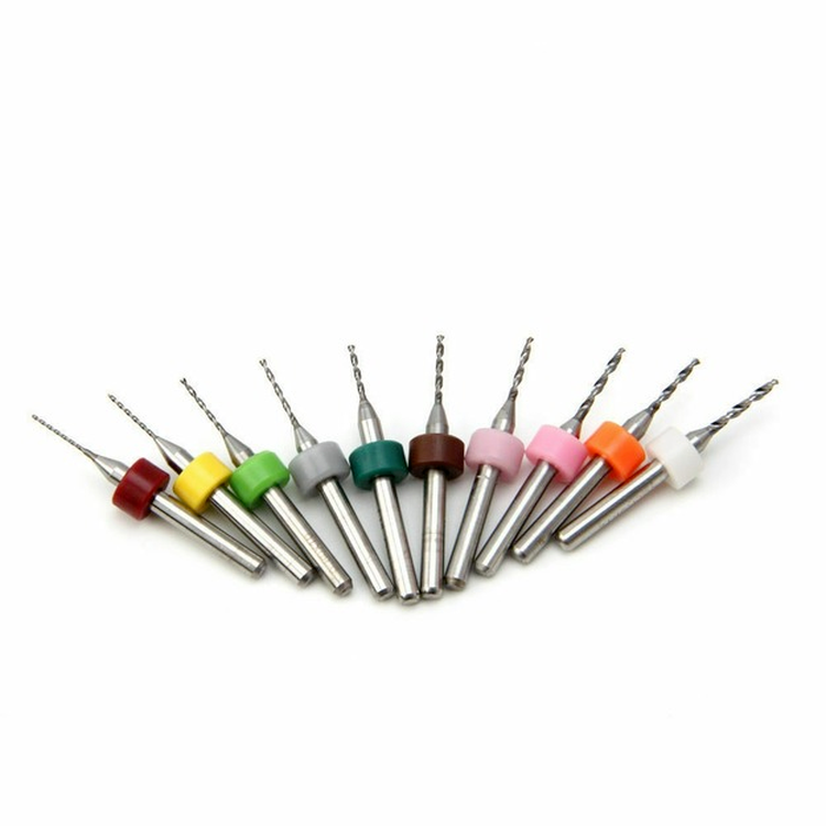 10x 0.6-1.5mm PCB Print Circuit Board Carbide Mini Micro Drill Bit Set
