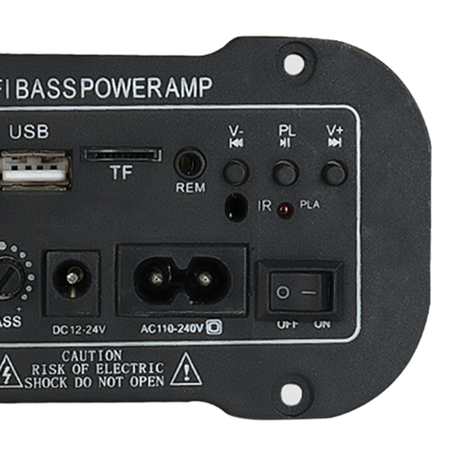 Car Bluetooth Hi-Fi Bass Power Amplifier AMP Mini Digital Speaker Radio DIY