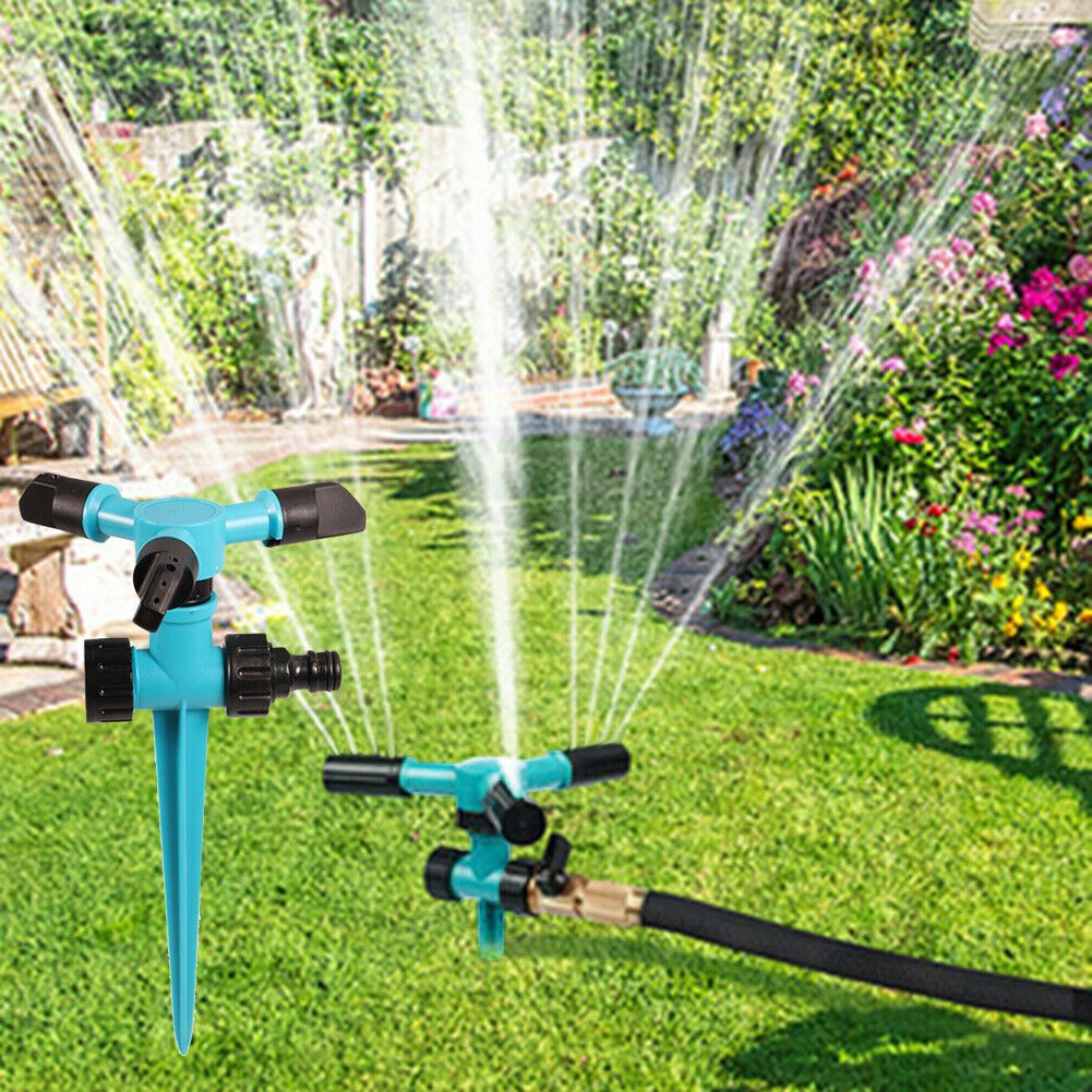 Garden Agriculture Irrigation Sprinklers Watering Grass Lawn Rotary Nozzle @