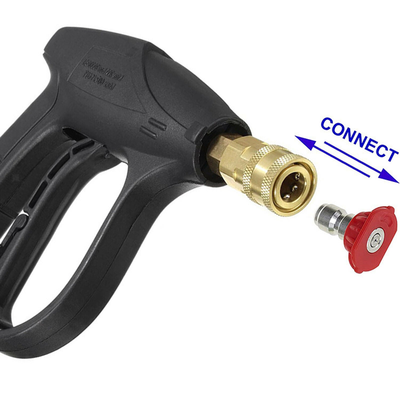 High Pressure Washer Gun 3000 PSI with 5 Nozzle Car Wash Durable Kit Fittings