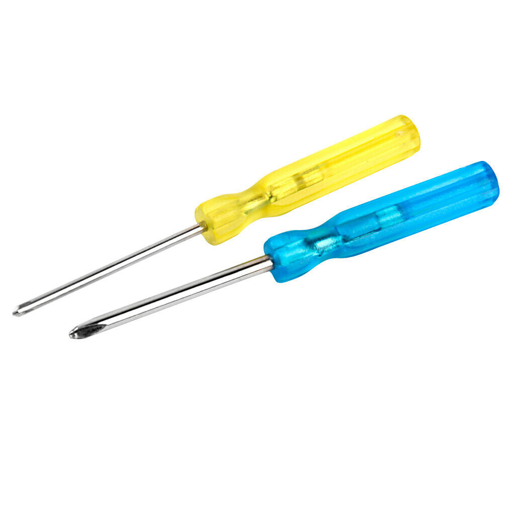 5 Pieces Tri/Wing Screws + 2 Pieces Screwdriver Set for Nintendo Switch