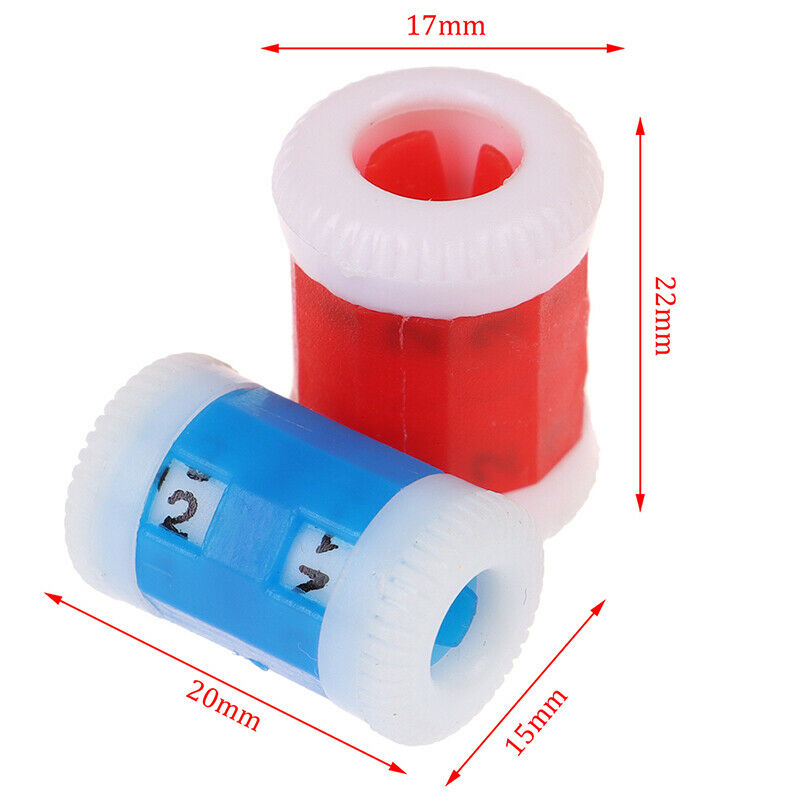 2PCs Weaving Manual Counter Crochet DIY Knitting Row Counter Tally Needle.l8
