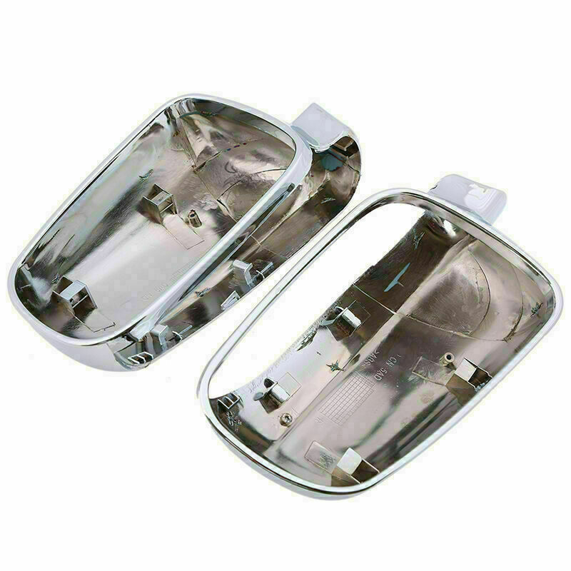 Pair Wing Rearview Mirror Cover Caps Fits VW Golf MK4 Jetta GTI Rabbit 1998-2004