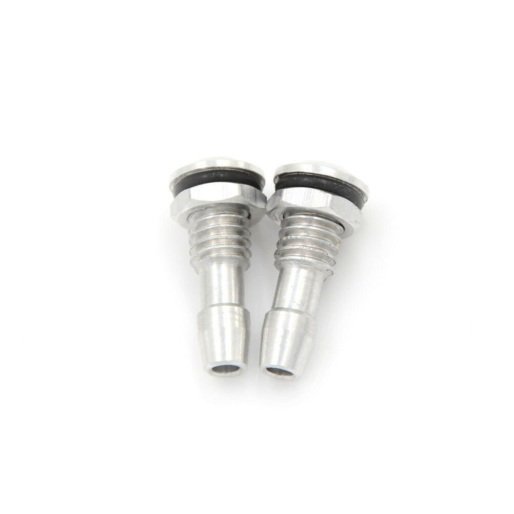 2Pcs Aluminum M6 Water Outlet Thread With O-ring Screws For RC Boat 20mm T wHSJ