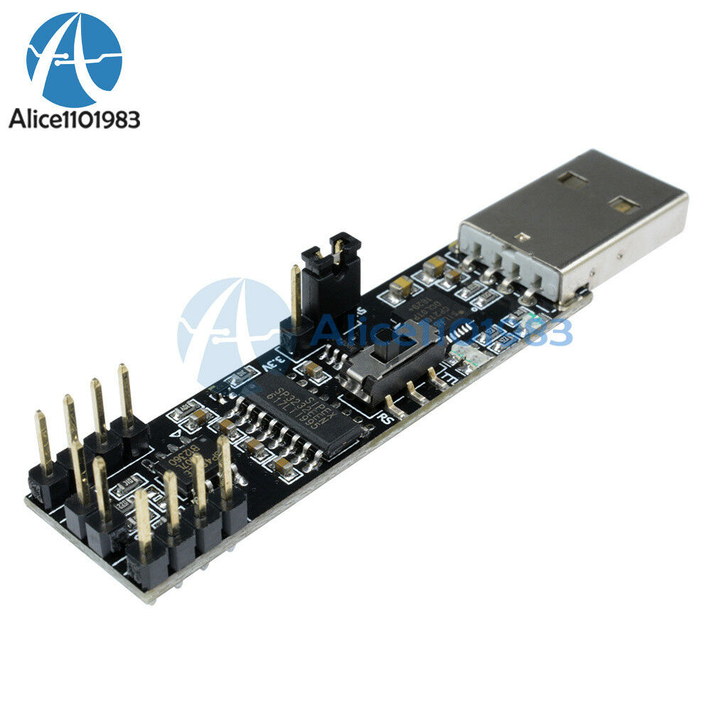 3 in1 5V 3.3V USB To RS485 RS232 TTL Serial Port Converter Board Module CP2102
