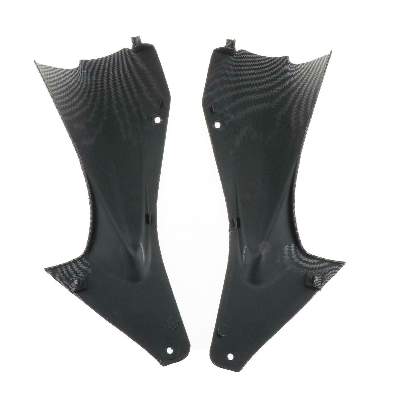 1Pair Side Air Duct Covers Cowl Trim Panel For Yamaha R6 08-14 Accessories