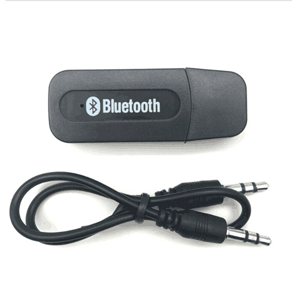1Pc wireless usb bluetooth music audio receiver adapter 3.5mm dongl.l8