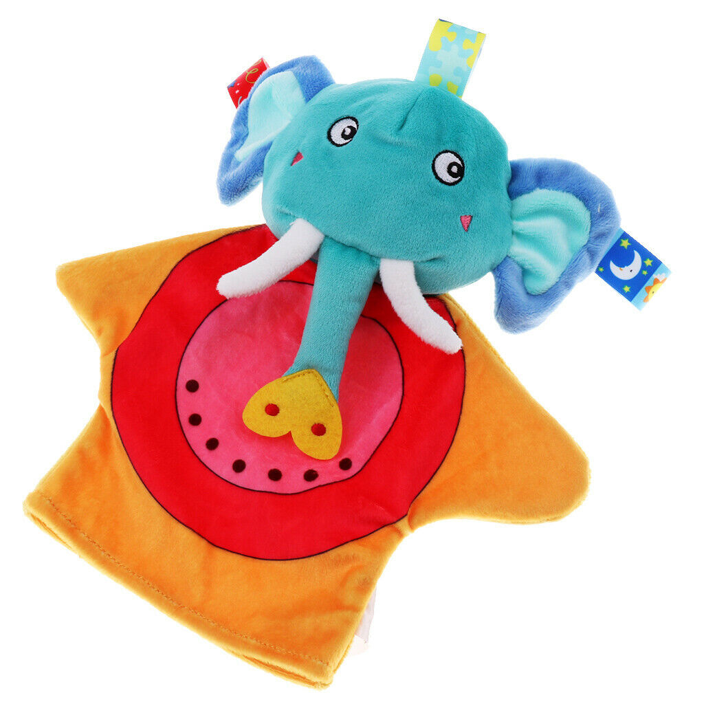 Soft Soft Plush Washable Baby Blanket - Elephant, as described
